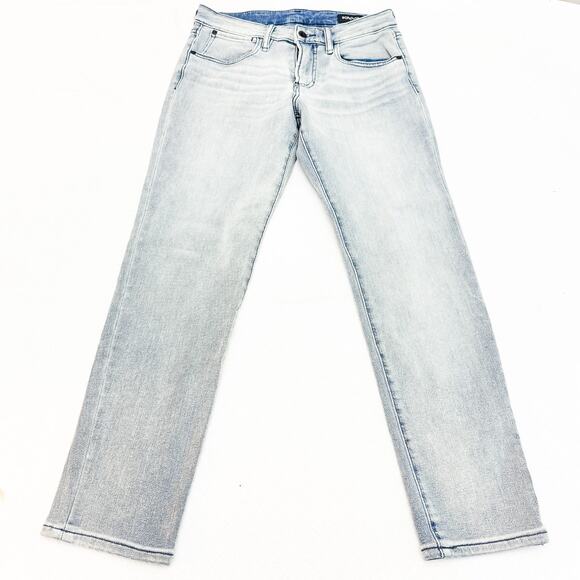 Bonobos Men's Slim Taper Light Wash Denim Jean Pants Stretch Soft Size 29 x 28 - Picture 2 of 8